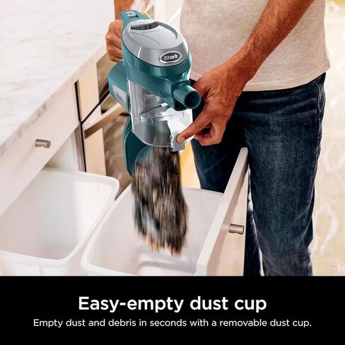 Shark HV300 Rocket Stick Bagless Vacuum for Multi Surface Hardwood Carpet Stairs Deep Cleaning Lightweight Pack of 1 Blue (Renewed) in Saudi Arabia