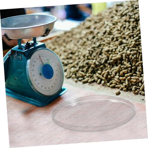 Cabilock 6pcs Transparent Plastic Replacement Covers for Digital Weighing Scales Easy Installation Design Protects Scale Markings in Saudi Arabia
