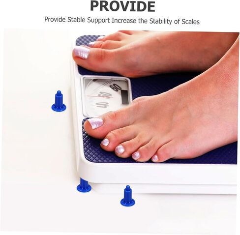DECHOUS 10pcs Scale Feet Accessories Plastic Desk Leg Levelers Vibration Casters Easy to Install for in Saudi Arabia