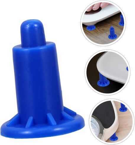 DECHOUS 10pcs Scale Feet Accessories Plastic Desk Leg Levelers Vibration Casters Easy to Install for in Saudi Arabia