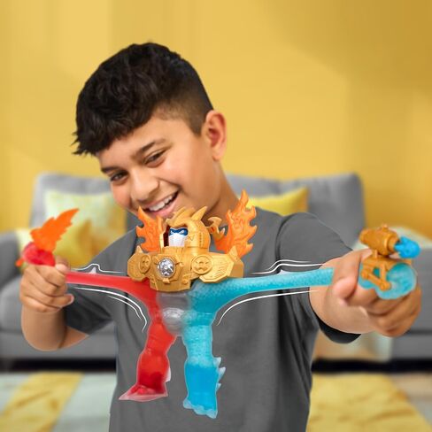 Heroes of Goo Jit Zu Goo-Tron Supreme Combines The Power of Blazagon, Pantaro & Thrash in 1 Ultimate Hero, with 3 Different Goo Fillings, 35+ Phrases & Lights, Face Swap & Triple Attack Feature in Saudi Arabia