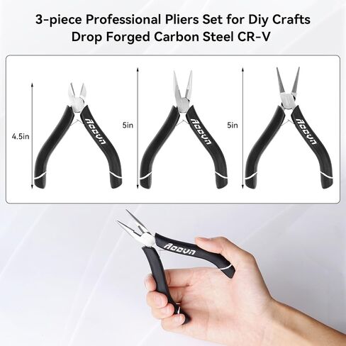 3-Piece Jewelry Pliers Set Jewelry Making Tools in Saudi Arabia
