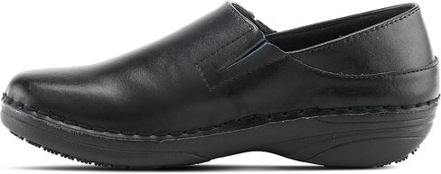 Spring Step Manila Slip-On Professional Nursing Shoes for Women - Women's Uniform Shoes with Round Toe, Closed Back, and Printed Leather - Nursing Clogs for Women in Kuwait