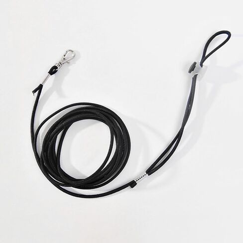 Escape Proof Parrot Bird Leash with Cord Elastic Bird Leash With Metal Ankle Rings Pet Bird Training Rope 3Meter in Kuwait