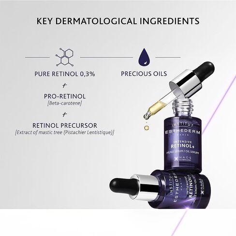 Institut Esthederm - Intensive Retinol - Face and Neck - Anti-aging - Wrinkles - Firming Serum - Sensitive Skin in Saudi Arabia
