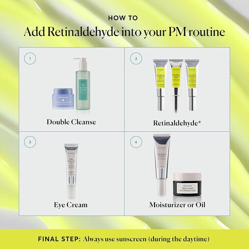 مصل كريم Naturinium Retinaldehyde 0.10 ٪ ، مضاد للشيخوخة وتجميل الوجه القوي والعناية بالبشرة ، 1.7 أوقية in Kuwait