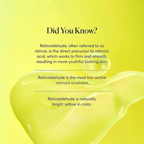 مصل كريم Naturinium Retinaldehyde 0.10 ٪ ، مضاد للشيخوخة وتجميل الوجه القوي والعناية بالبشرة ، 1.7 أوقية in Kuwait