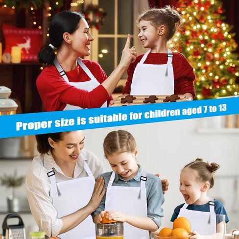 Handepo 30 PCS Children Apersts Apons Chef Chef Apron Kids Comfor in Saudi Arabia