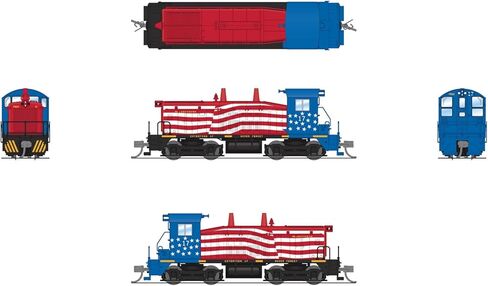 Broadway Limited 9356 EMD SW7 Switcher, Pennsylvania & Southern #17, Paragon4 Sound/DC/DCC, N (Hobbytyme Exclusive) Scale in Saudi Arabia