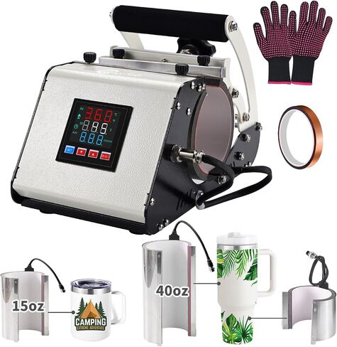ColorSub Tumbler Heat Press Machine - 40 OZ Mug Press Sublimation Machine in Saudi Arabia