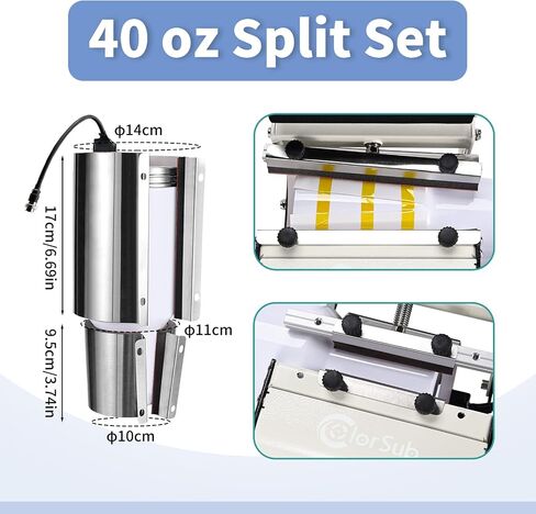 ColorSub Tumbler Heat Press Machine - 40 OZ Mug Press Sublimation Machine in Saudi Arabia