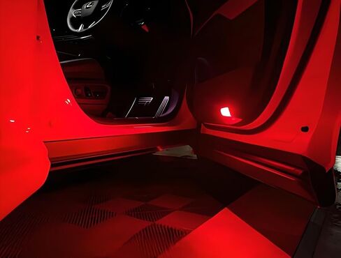 iJDMTOY Xenon White Full LED Side Door Courtesy Lamps Compatible With Volkswagen EOS Golf GTI Jetta Passat CC etc, OEM Replacement, By 18-SMD Xenon White LED Lights & CAN-bus Error Free in Saudi Arabia