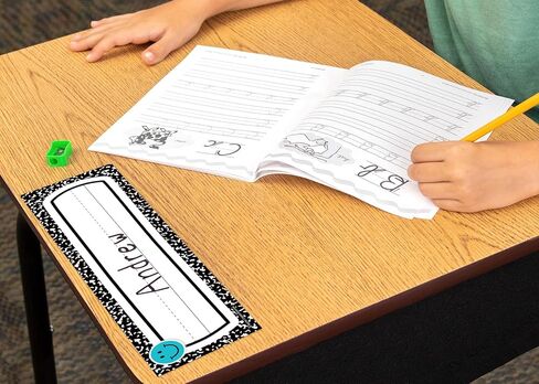 Teacher Created Resources Cool for School Composition Flat Name Plates (TCR9319) in Saudi Arabia