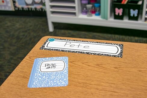 Teacher Created Resources Cool for School Composition Flat Name Plates (TCR9319) in Saudi Arabia