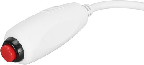 كابل سلك الدفع لمحطة الممرضات ، Big Din 8 Pin Mono Plud Scal Call ، كابل أزرار الدفع الطارئ مع مقطع ورقة السرير ، لا يوجد إمدادات طاقة أو بطارية ، 9.8 قدم in Saudi Arabia