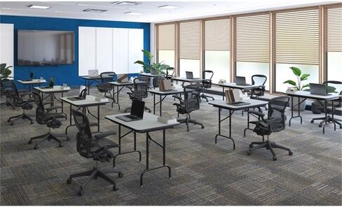 Correll AR3060-REC-27 طاولة نشاط بلاستيكية بلاستيكية مضغوطة ، 30 "× 60" ، أزرق in Kuwait