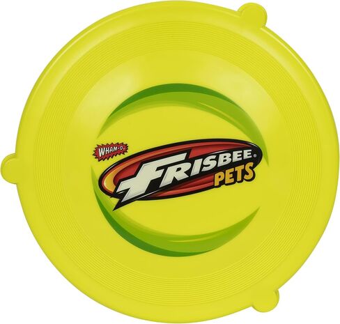 Wham -O Pet jazwares frisbee gripsbee - The Petch Fetch Flyer - Jumbo Frisbee - لعبة كلب قابلة للطفرة. in Saudi Arabia