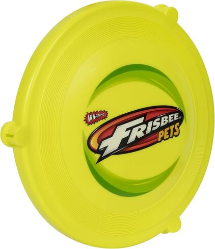 Wham -O Pet jazwares frisbee gripsbee - The Petch Fetch Flyer - Jumbo Frisbee - لعبة كلب قابلة للطفرة. in Saudi Arabia