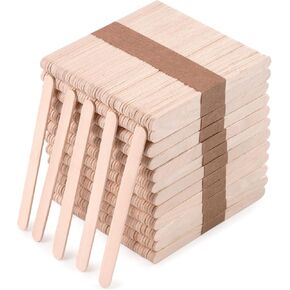 Natural Wood Craft Sticks, 600 Pieces, 4.5 Inch Popsicle Sticks for DIY Projects, Arts and Crafts Popsicle Sticks for waxing Wooden Sticks for Crafts Popsicles Sticks in Saudi Arabia