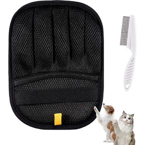 Cat Hair Gloves for Pet Hair Removal，Reusable Cats & Dog Pet Hair Remover Electrostatic Gloves for Pets Grooming,Furniture,Carpet,Car,Couch in Saudi Arabia
