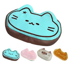 Super Super Lucky Lucky Themper theme Pencil Case ، كبيرة السعة الكبيرة ذات الأبقار الناعمة السعيدة Kitty Fluffy Cluffy Zipper Pencil Box Case ، Bag Bag Storage Holder Bag Bag -yellow Cat in Kuwait