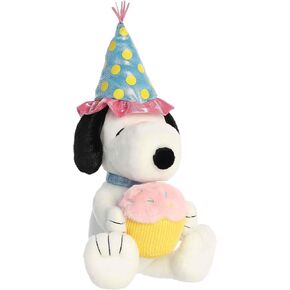 Aurora® Adorable Peanuts® Birthday Snoopy™ Stuffed Animal - Officially Licensed Toys for All Snoopy Fans - Nostalgic Gift for Adults and Birthday Celebrations - 12 Inches in Kuwait