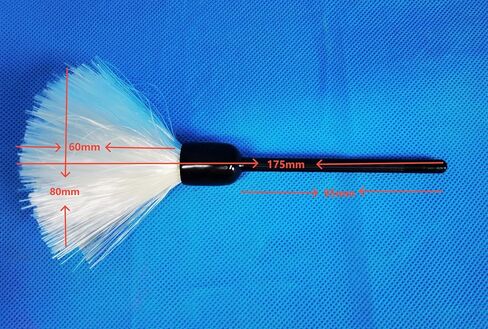 Forensic Fingerprint Brush, 7 inch, Professional Grade, Black Handle, Laboratory Equipment in Saudi Arabia