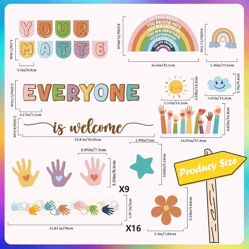 Hispanic Heritage Month Bulletin Board Decorations - Latin American Culture Classroom Cutouts Decor, Paper Flowers & Flag for National Hispanic Classrooms School Office Party Supplies in Saudi Arabia