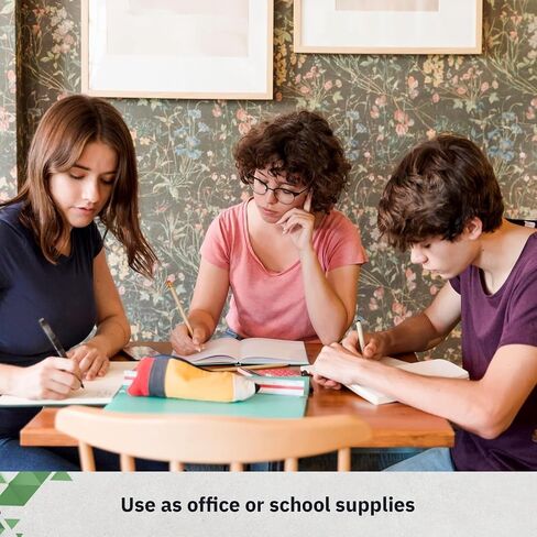 ببساطة حزمة دفاتر تكوين Genius - A5 Pink ، 4 Pack - حكمت كلية Hardcover College مجلة السفر وملاحظة عمل مبطنة in Saudi Arabia