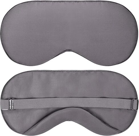 100% Tencel Sleep+mask - Eye Mask Sleeping Mask, Sleep Eye Mask Men, Light Blocking Sleep Masks for Women, Eye Shade Cover for Travel, Night Eye Masks Sleep Blindfold Eye Pillow Blackout Black Eyemask in Saudi Arabia