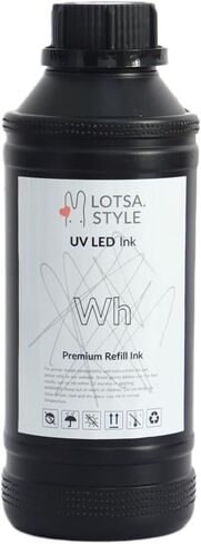 ULTRAVIOLET UV LED LED ENK ERLICH مباشرة إلى الركيزة مباشرة إلى فيلم DTF لطابعات UV و UV DTF (1000 مل ، MAGENTA) in Kuwait