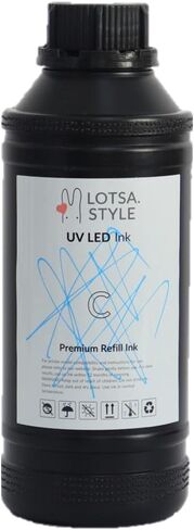 ULTRAVIOLET UV LED LED ENK ERLICH مباشرة إلى الركيزة مباشرة إلى فيلم DTF لطابعات UV و UV DTF (1000 مل ، MAGENTA) in Kuwait