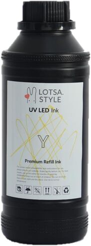 ULTRAVIOLET UV LED LED ENK ERLICH مباشرة إلى الركيزة مباشرة إلى فيلم DTF لطابعات UV و UV DTF (1000 مل ، MAGENTA) in Kuwait