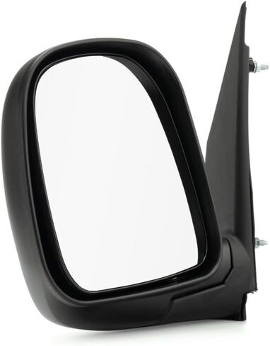 For Chevy Express 2500 Door Mirror 1996-2002 Passenger Side | Textured Black | Non-Heated | Manual Folding | 15768765 | GM1321245 in Kuwait