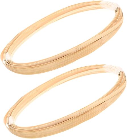 NUOBESTY Bundles Weaving Strips for Crafts Durable DIY Basket Making Materials Flat Reed Cane for Repairs and Projects Each Sturdy and Easy to Shape in Saudi Arabia