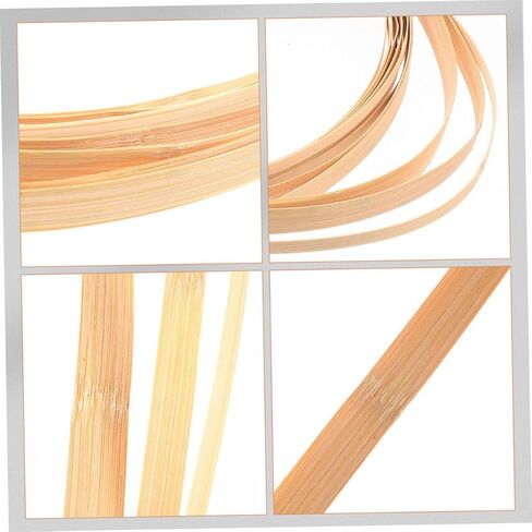 NUOBESTY Bundles Weaving Strips for Crafts Durable DIY Basket Making Materials Flat Reed Cane for Repairs and Projects Each Sturdy and Easy to Shape in Saudi Arabia