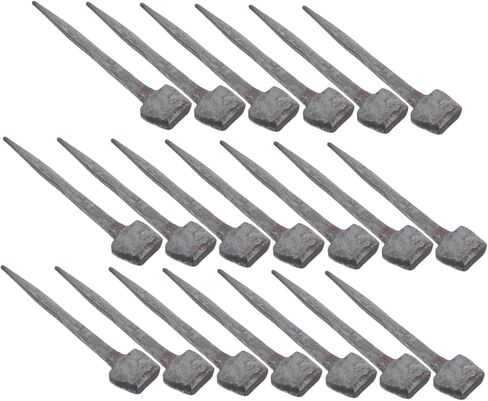 Ganazono 20pcs Horse Hoof Care Accessories Iron Horseshoe Nails Hoof Repair Apair Fearsistrian Equistrian Equistrian in Kuwait