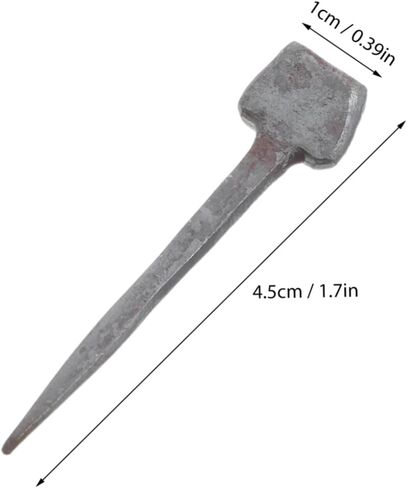POPETPOP 20pcs Horseshoe Nail Iron Nails for Hoof Protection Horse Hoof Care Tools Versatile for Equestrian Activities in Saudi Arabia