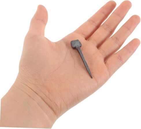 Toyvian 20pcs Iron Horseshoe Nails for Hoof Care Sturdy Metal Horseshoe Tools for Equestrian Maintenance and Training Essential Horse Hoof Repair Accessories in Saudi Arabia