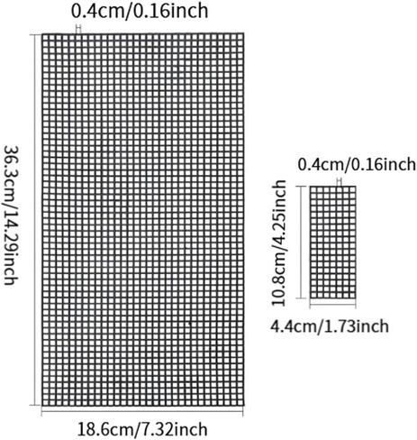 PP Mesh Canvas Sheets قطعة قماش تطريز تجعل المقسم in Kuwait