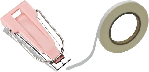 طقم صنع الشريط والأشرطة القابلة للانصهار لصياغة اللوازم وإصلاح الأقمشة ، صانع الأشرطة الخضراء ، ويب 5 مم in Kuwait