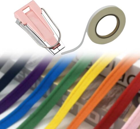 طقم صنع الشريط والأشرطة القابلة للانصهار لصياغة اللوازم وإصلاح الأقمشة ، صانع الأشرطة الخضراء ، ويب 5 مم in Kuwait