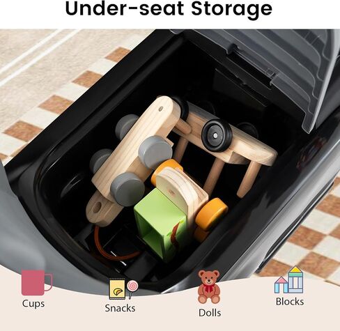 HONEY JOY Ride On Push Car for Toddlers, Licensed Land Rover Ride On Sliding Car w/Handle & Handrails, Music & Lights, Under Seat Storage, No Batteries, Kids Ride On Toys for Boys and Girls (Pink) in Saudi Arabia