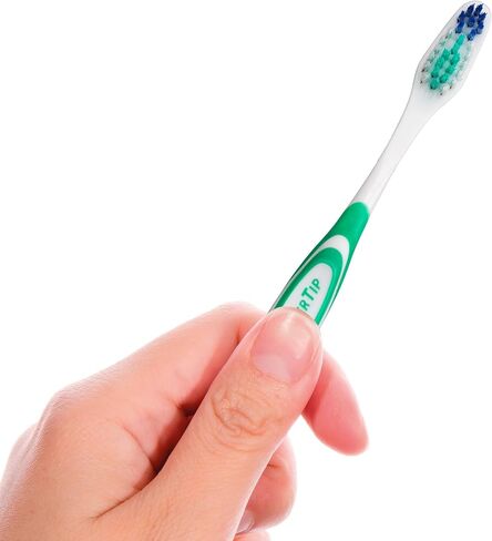 فرشاة أسنان GUM 461 ذات طرف فائق، رأس مضغوط، شعيرات ناعمة، عينات مجمعة، 12 قطعة in Kuwait