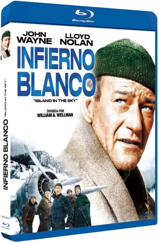 Island in The Sky 1953 Blu-Ray Spain Import Plays in English, John Wayne, Lloyd Nolan, William A. Wellman in Saudi Arabia