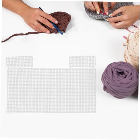 DECHOUS 5PCS حقيبة شبكة شبكات الألواح البلاستيكية شبكات منسوجة لمشاريع CROCHETING DIY in Kuwait