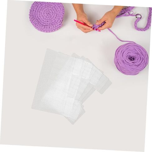 DECHOUS 5PCS حقيبة شبكة شبكات الألواح البلاستيكية شبكات منسوجة لمشاريع CROCHETING DIY in Kuwait