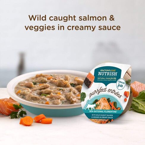 Rachael Ray Nutrish Purrfect Entrees Wet Cat Food ، حزمة متنوعة ، كوب أونصة (حزمة من 24) in Kuwait