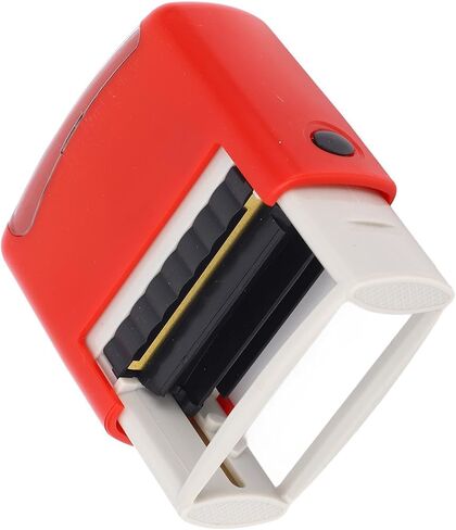 Aramox Ink Stamper Letter Number Symbol Template Automatic Press Stamper Kit for Office School Home Red 1-1/2x1/2 Inch in Saudi Arabia