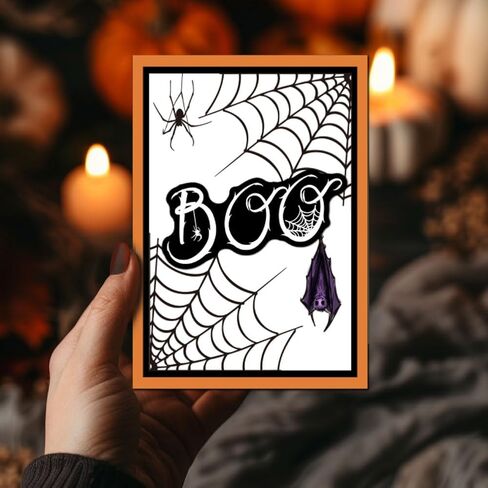 Globleland Spider Web Border Cling Rubber Rubber Stamp 7.09x8.66inch Halloween Bath Border Eva Stamps Seal Stamp Seal Stamps for DIY Scrapbooking و Card Making Paper Craft Decor in Saudi Arabia